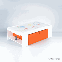 ducduc playtable with paper roll - parker 