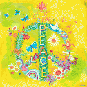 peace for all wall art  