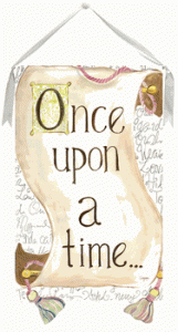 wall hanging - once upon a time  